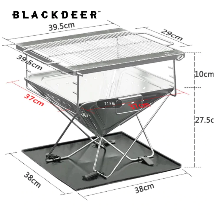 Blackdeer grill stove Hagiwara