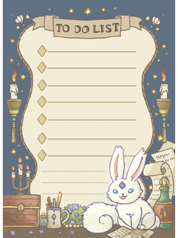 To Do List_Aljia (Mermaid Series)