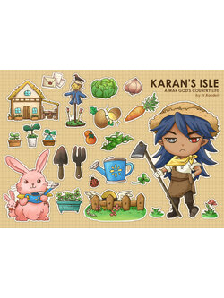 Sticker_Karan's Garden(A6)