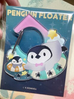 Carabiner_Penguin Floater (7 cm)