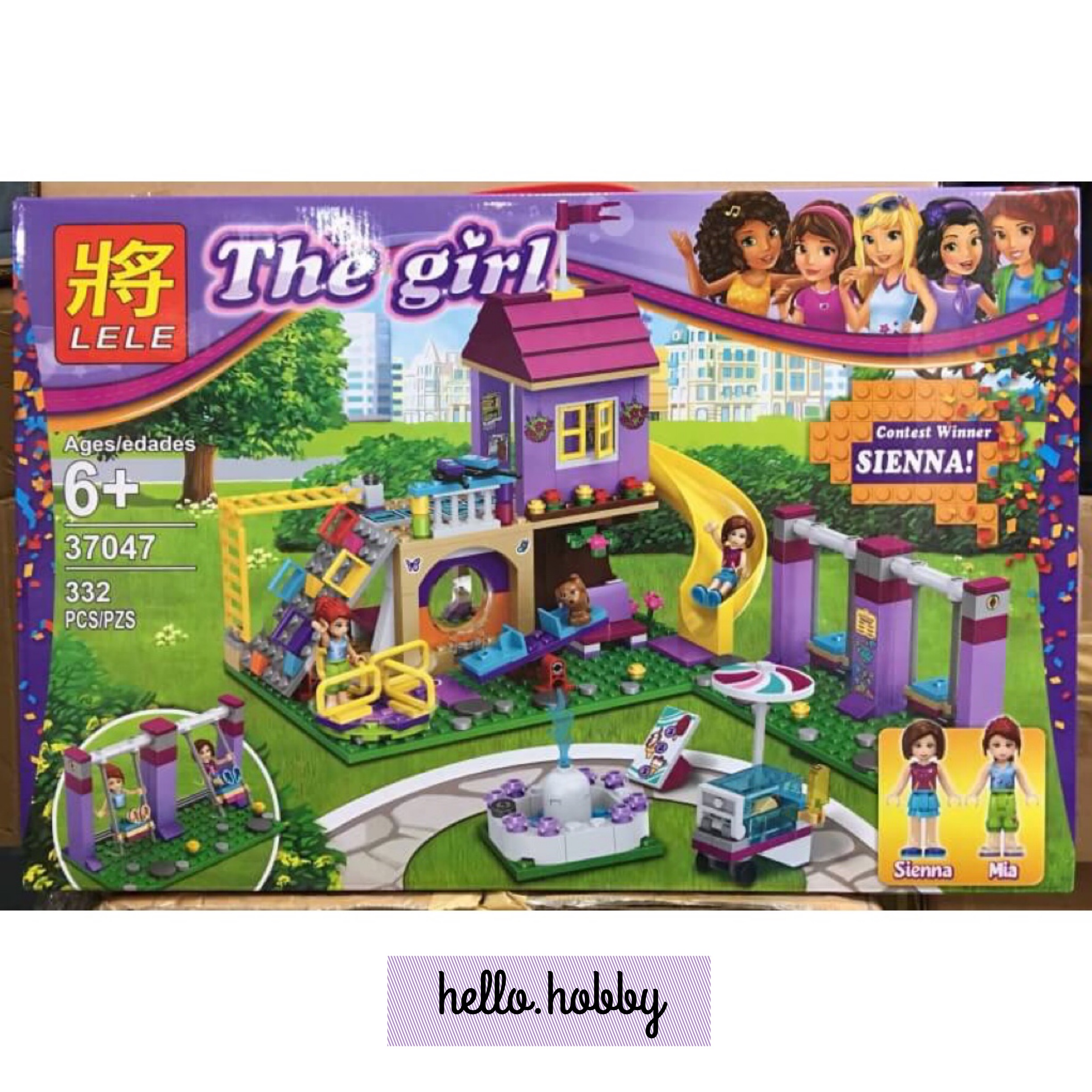 Lele 37047 Friends Sienna’s Playground 332pcs