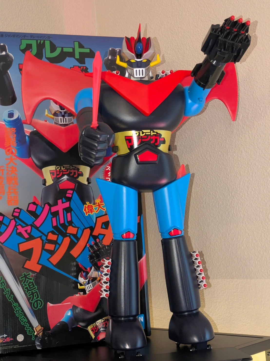 🔺 ซอฟท์ยักษ์ JUMBO MACHINEDER The Great Hero Jumbo Machinder Great Mazinger by Bandai