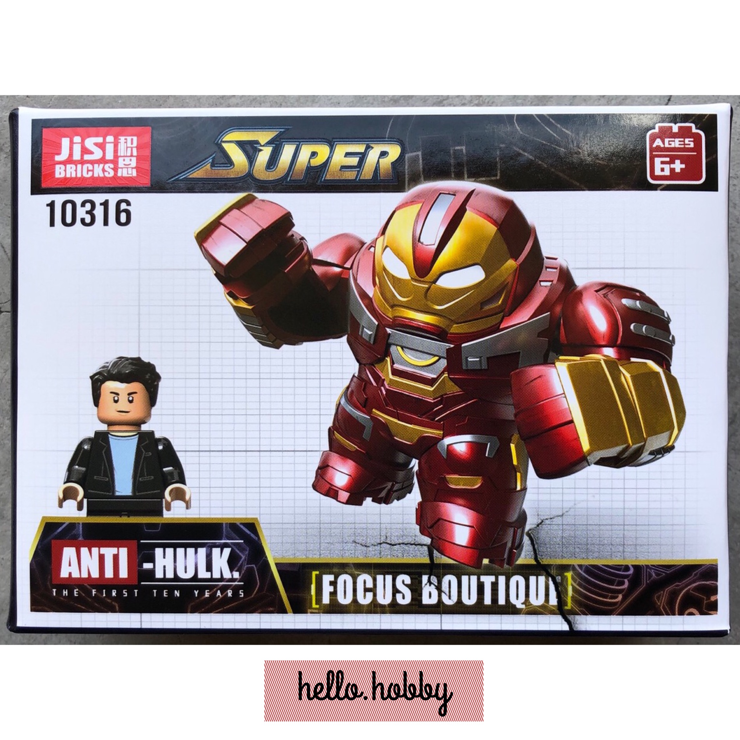 Jisi Bricks 10316 Iron Man