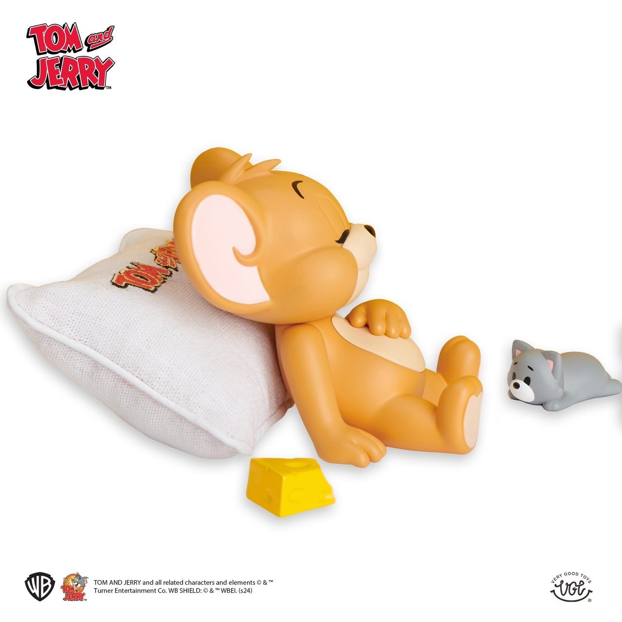 Pre-order : Tom and Jerry Sleepy Jerry with Little Tom by VGT (Very Good Toys)