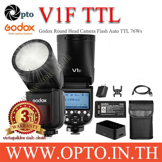 V1F Godox Flash Auto TTL For Fuji V1 Series with Battery แฟลชโกดอกพร้อมแบตเตอรี่