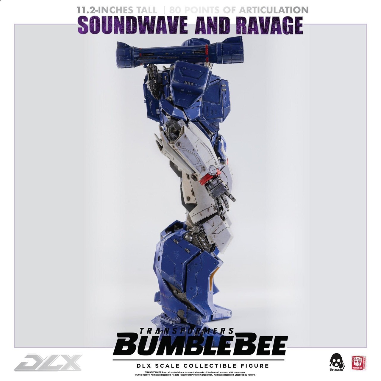 Pre-order : Transformers BUMBLEBEE DLX Soundwave and Ravage by ThreeZero (Reissue)