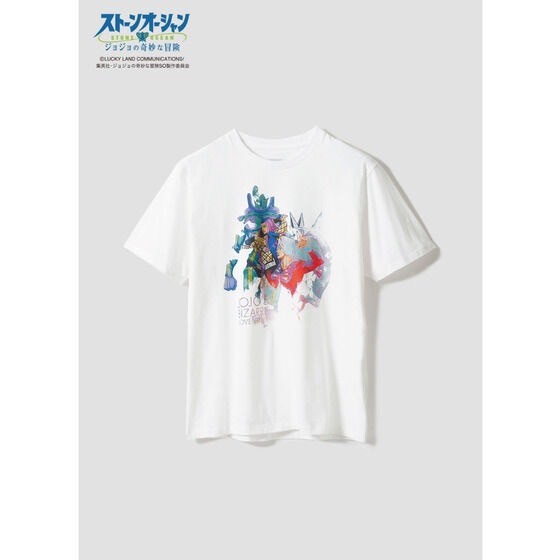 PRE-ORDER : "JoJo's Bizarre Adventure Stone Ocean" Graniph T-shirt