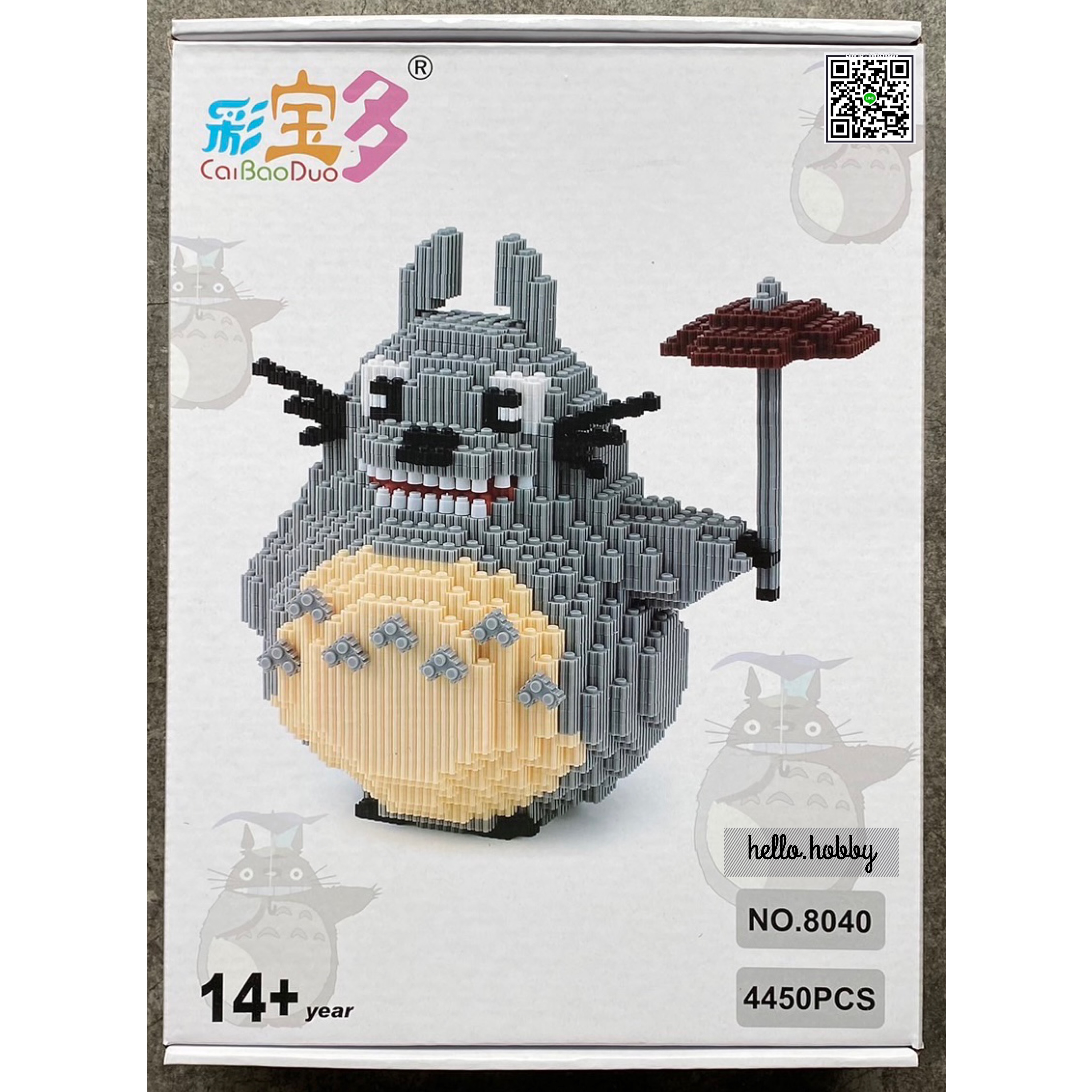 Caibaoduo 8040 Totoro 4450pcs
