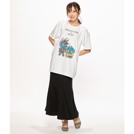 PRE-ORDER : Kamen Rider Revice Deformed T-shirt Two-shot Pattern Second Edition