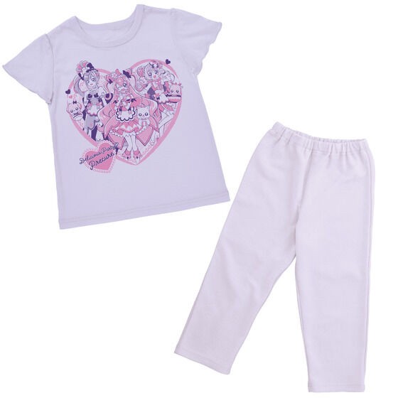 PRE-ORDER : Pretty Cure 2TOPS Pajamas