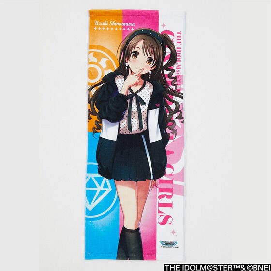 PRE-ORDER : The Idolmaster Cinderella Girls x R4G 4th Face Towel with New Illustration
