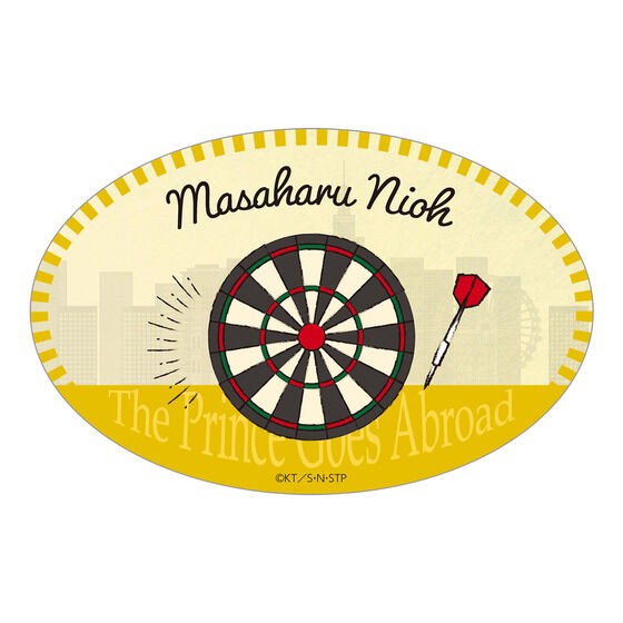 PRE-ORDER : New Prince of Tennis The Prince Goes Abroad Luggage Sticker Set