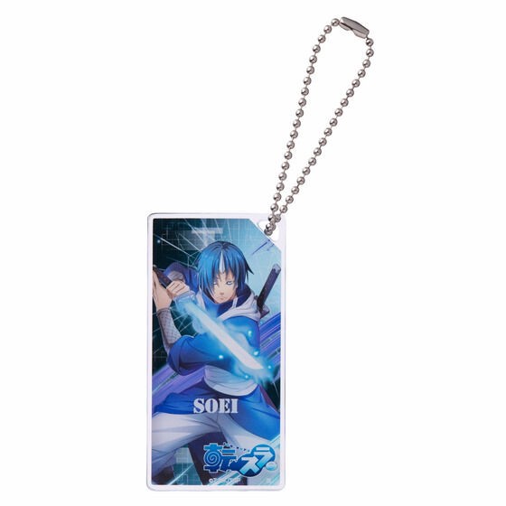 PRE-ORDER : [Hapikuro!] That Time I Got Reincarnated as a Slime: The Saga of How the Demon Lord and Dragon Founded a Nation Square Keychain (12 random types)