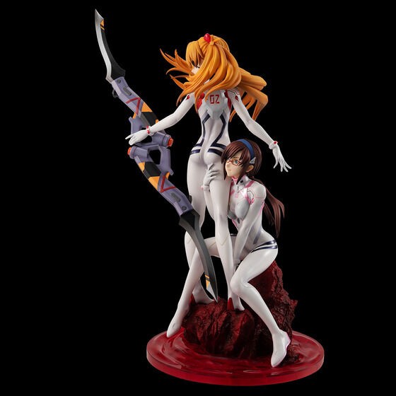 PRE-ORDER : Precious G.E.M. Series Shin Evangelion Movie Version Shikinami Asuka Langley & Makinami Mari Illustrious