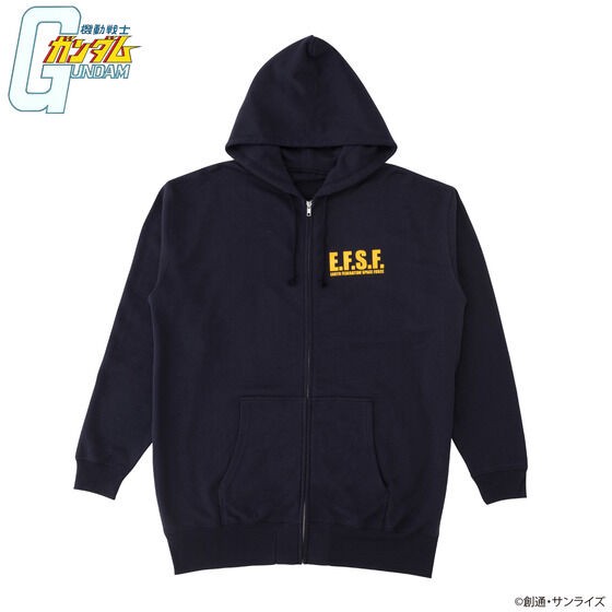 PRE-ORDER : Mobile Suit Gundam Mark Basic Line Zip Hoodie