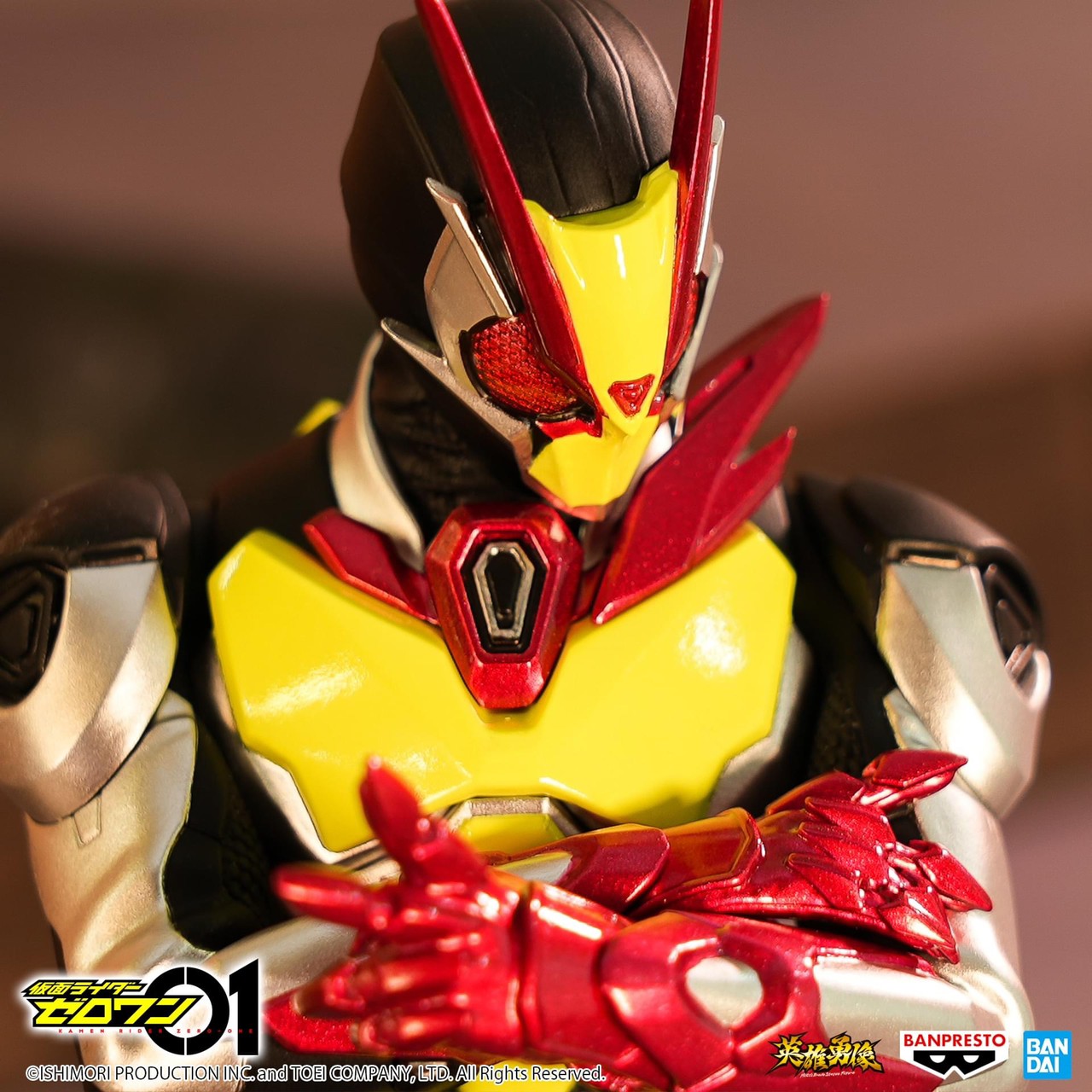 Pre-order : KAMEN RIDER ZERO-ONE HERO'S BRAVE STATUE FIGURE KAMEN RIDER ZERO-TWO (VER.A/B)