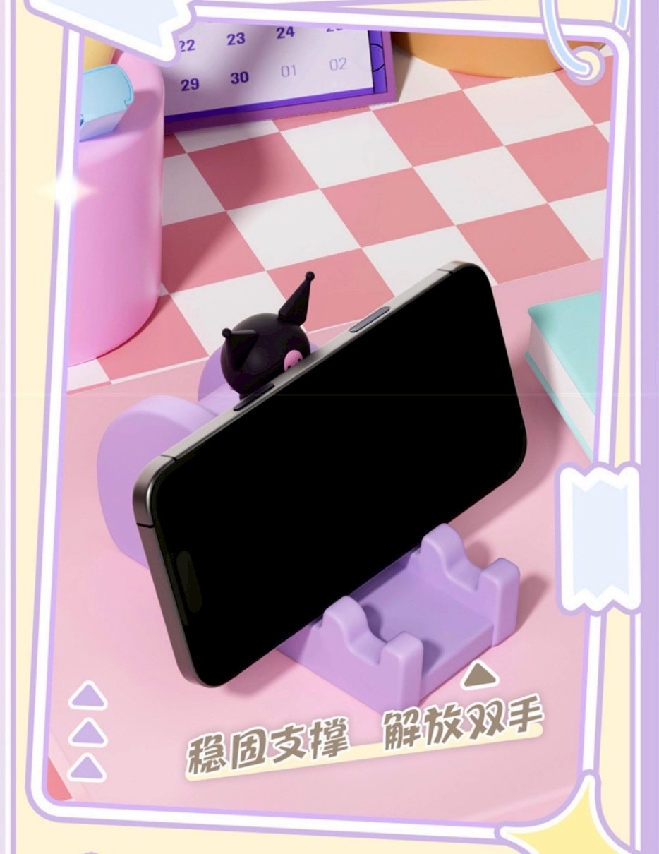 ที่วางมือถือ ลิขสิทธิ์แท้ Sanrio Characters Sliding Mobile Holder by Holly Box