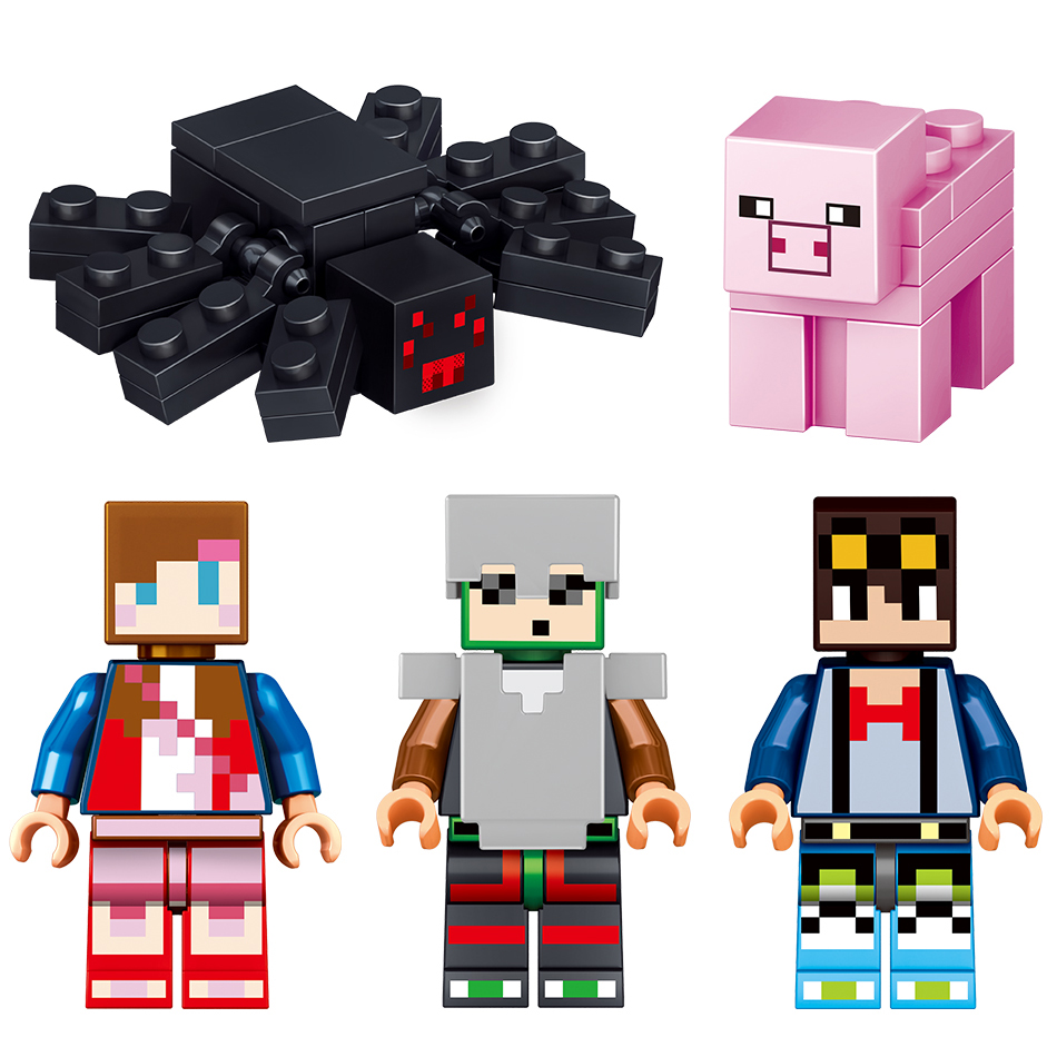 Qunlong QL0514 Minecraft Reston Fortress 493pcs