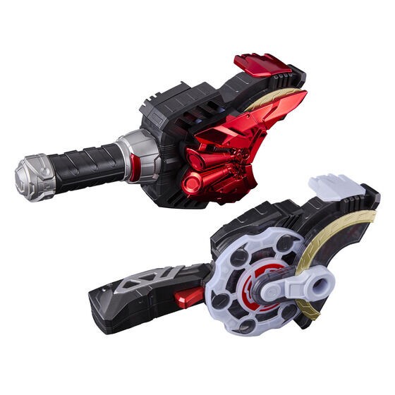 PRE-ORDER : Kamen Rider Geats PREMIUM DX Memorial Magnum & Boost Raise Buckle Set