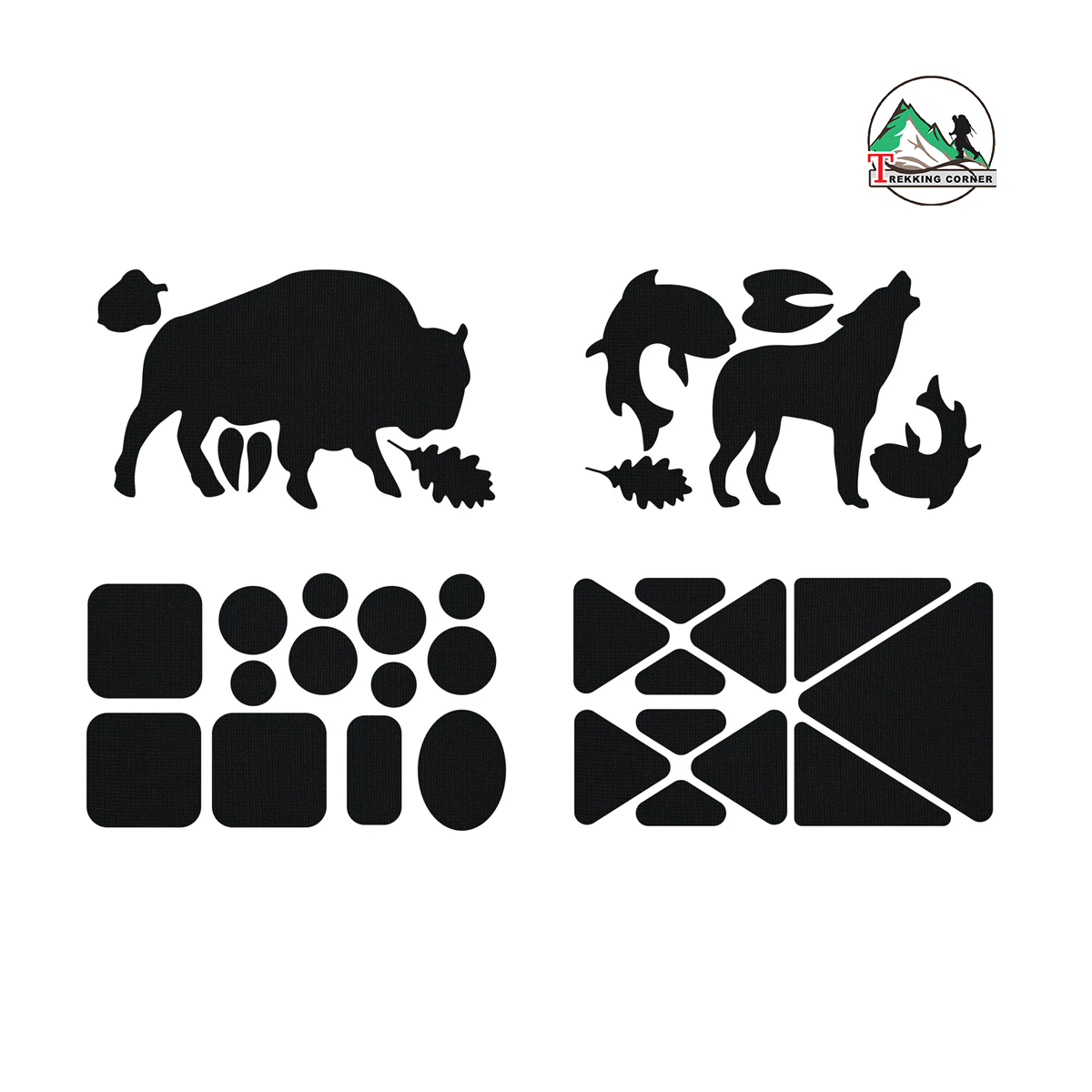 ชุดแผ่นปะซ่อมเต็นท์ GearAid Tenacious Tape Gear Patches