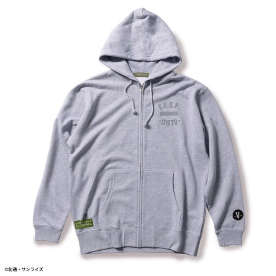 PRE-ORDER : STRICT-G.ARMS "Mobile Suit Gundam" Zip Hoodie Reflector