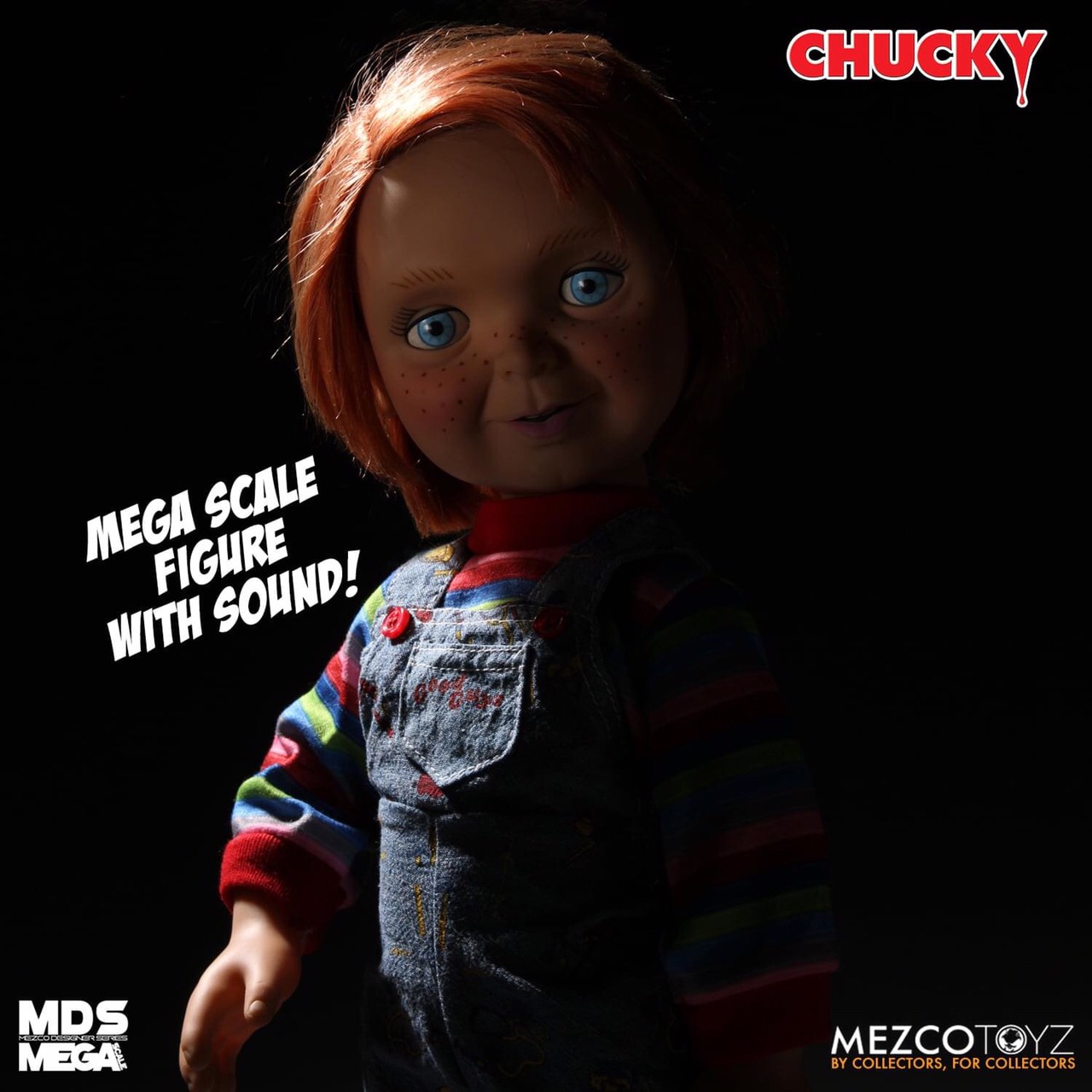 MDS MEGA SCALE Child’s Play: Talking Good Guys Chucky (Re-issue) by Mezco Toyz