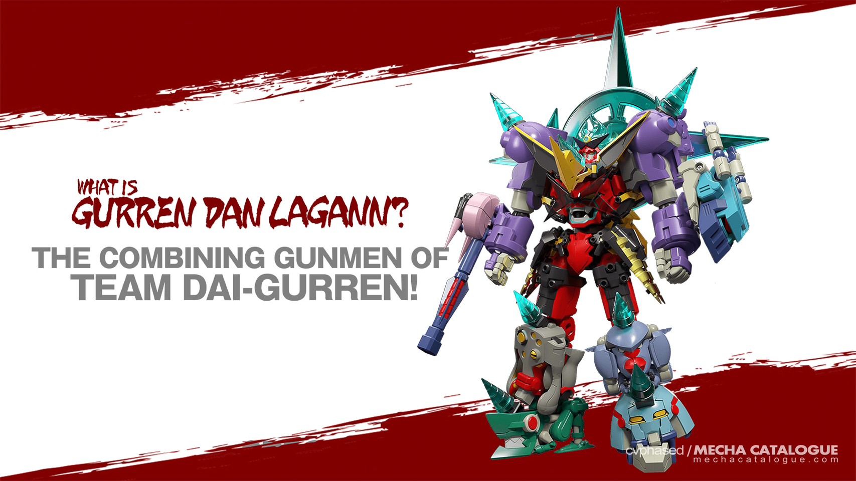 THE GATTAI Infinite Combining Gurren Dan Lagann by Good Smile Company