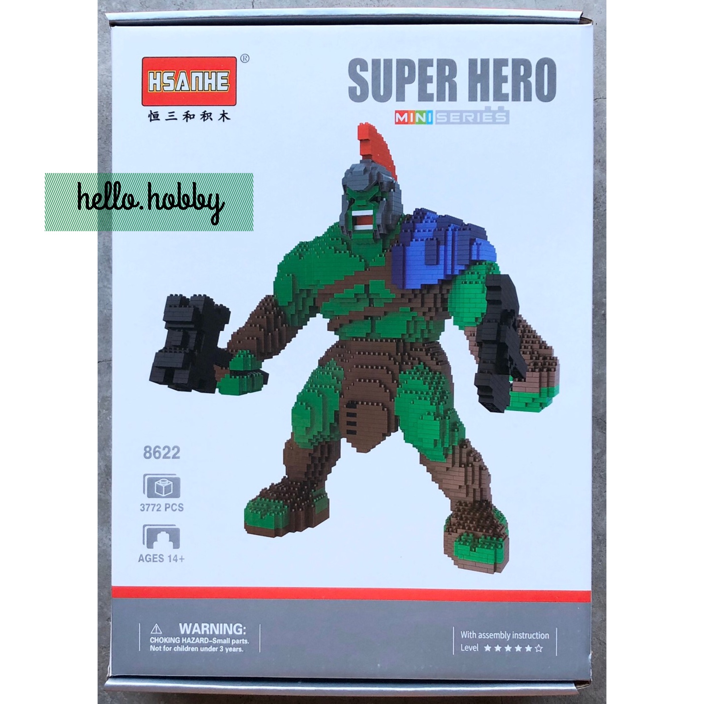 Hsanhe 8622 The Hulk 3772pcs