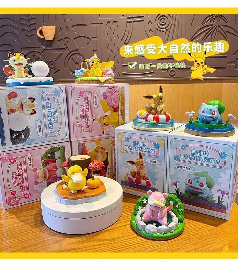 Pokemon - Natural Wildlife Miniature Scenery Series by Langbowang