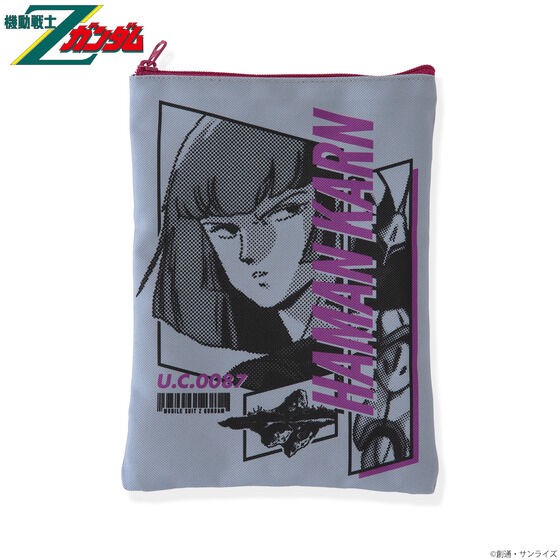 PRE-ORDER : Mobile Suit Z Gundam Haman Karn Series Pouch Face Pattern