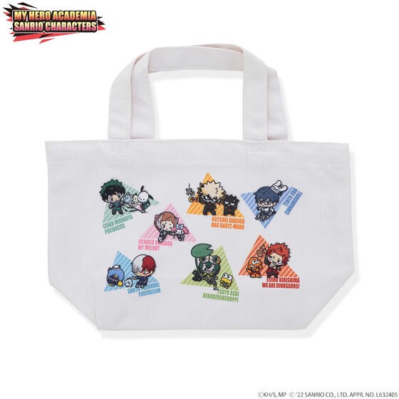 PRE-ORDER : My Hero Academia x Sanrio Characters Mini Tote Bag (2 types in total)