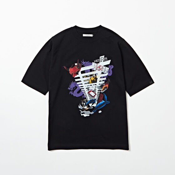 PRE-ORDER : Design T-shirt -COLLAGE- Kamen Rider Den-O | HENSHIN by KAMEN RIDER