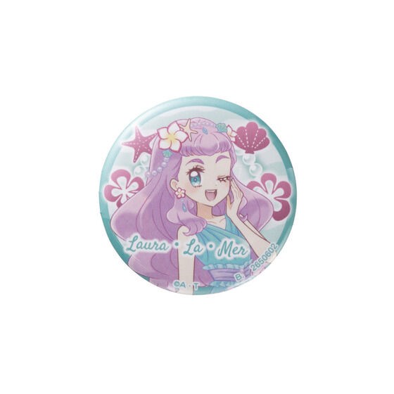 PRE-ORDER : Pretty Cure All Stars Dress Up Series Can Badge (Tropical Ju! Pretty Cure Set)