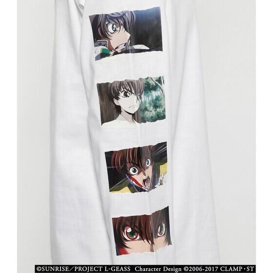 PRE-ORDER : Code Geass R4G Long Sleeve T-shirt Lelouch & Suzaku Pattern (Lelouch and Suzaku's History)
