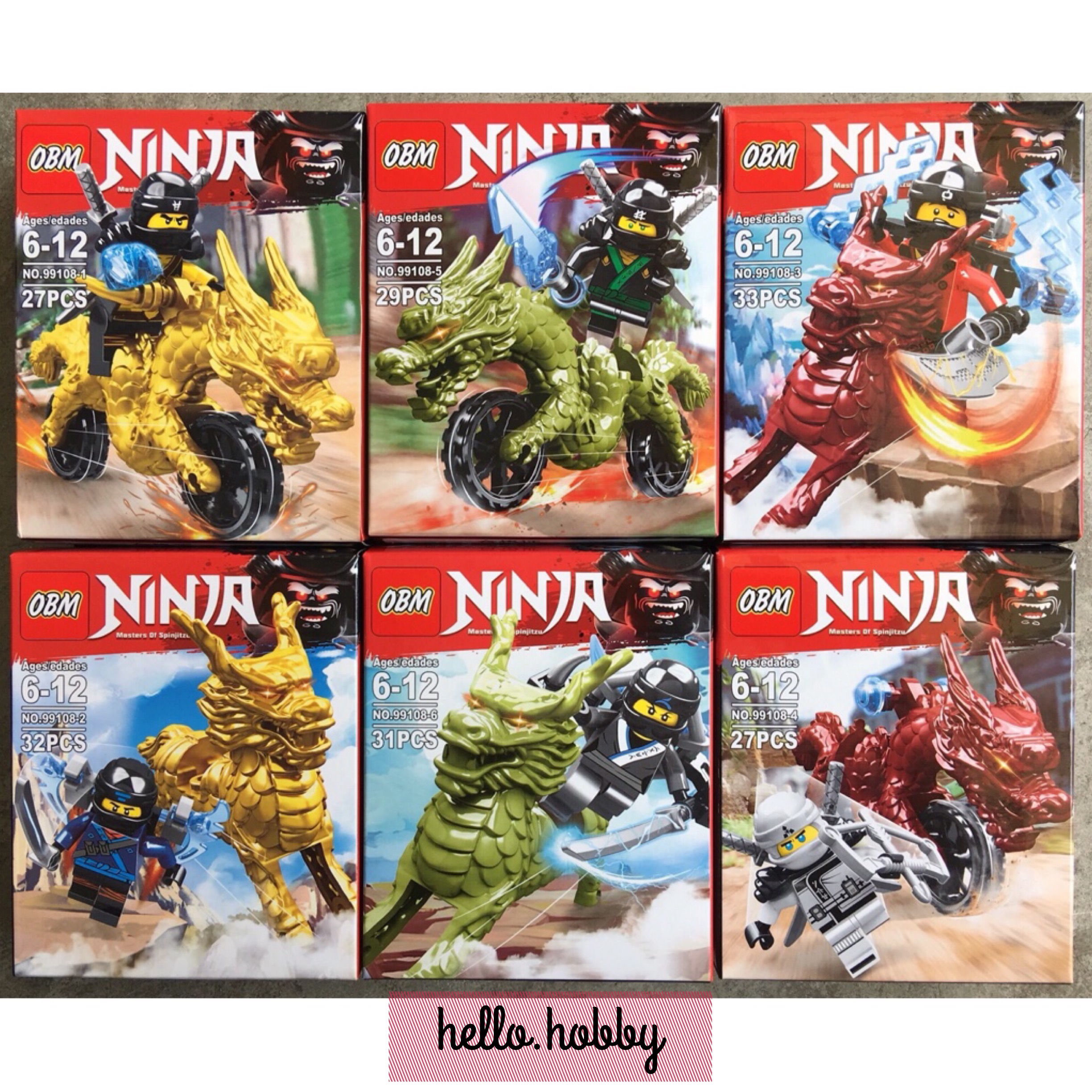 OBM 99108 1-6 Ninjago