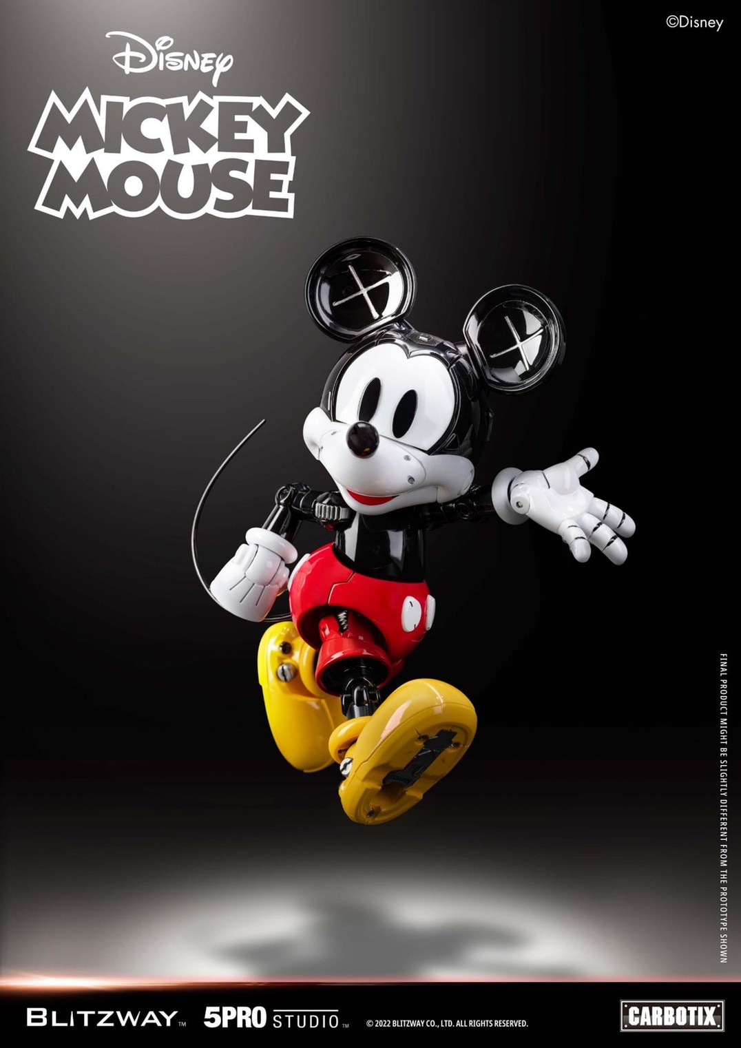 CARBOTIX Disney Characters Series Mickey Mouse / Donald Duck / Stitch by Blitzway x 5Pro Studio