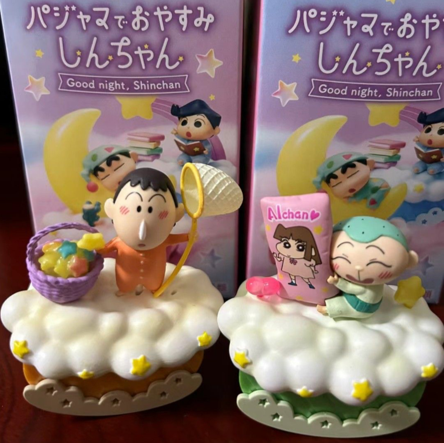 Crayon Shin-Chan - Good Night, Shinchan by Re-Ment (Set of 6)
