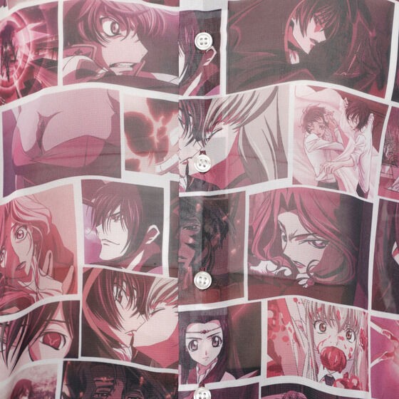 PRE-ORDER : Code Geass R4G Total Pattern Shirt (CODE GEASS SCENE PHOTO SHIRT)