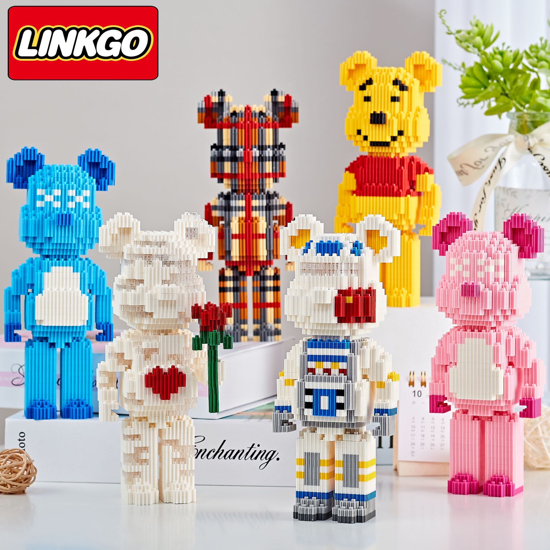 Linkgo 68395-68400 Bearbrick