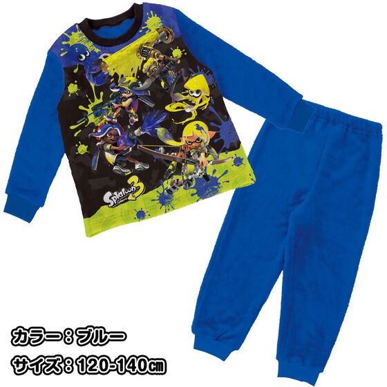 PRE-ORDER : Splatoon 3 Fluffy Warm Pajamas 22AW