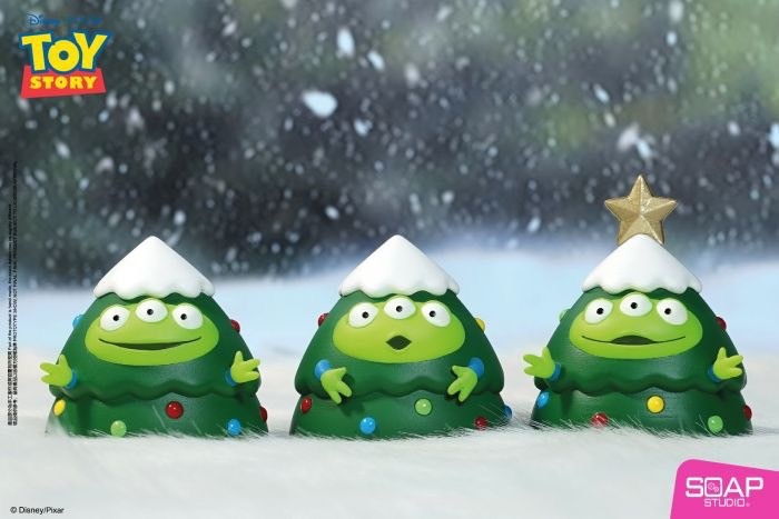 Toy Story - Aliens Little Christmas Tree Ornaments - Stackable Toy by Soap Studio