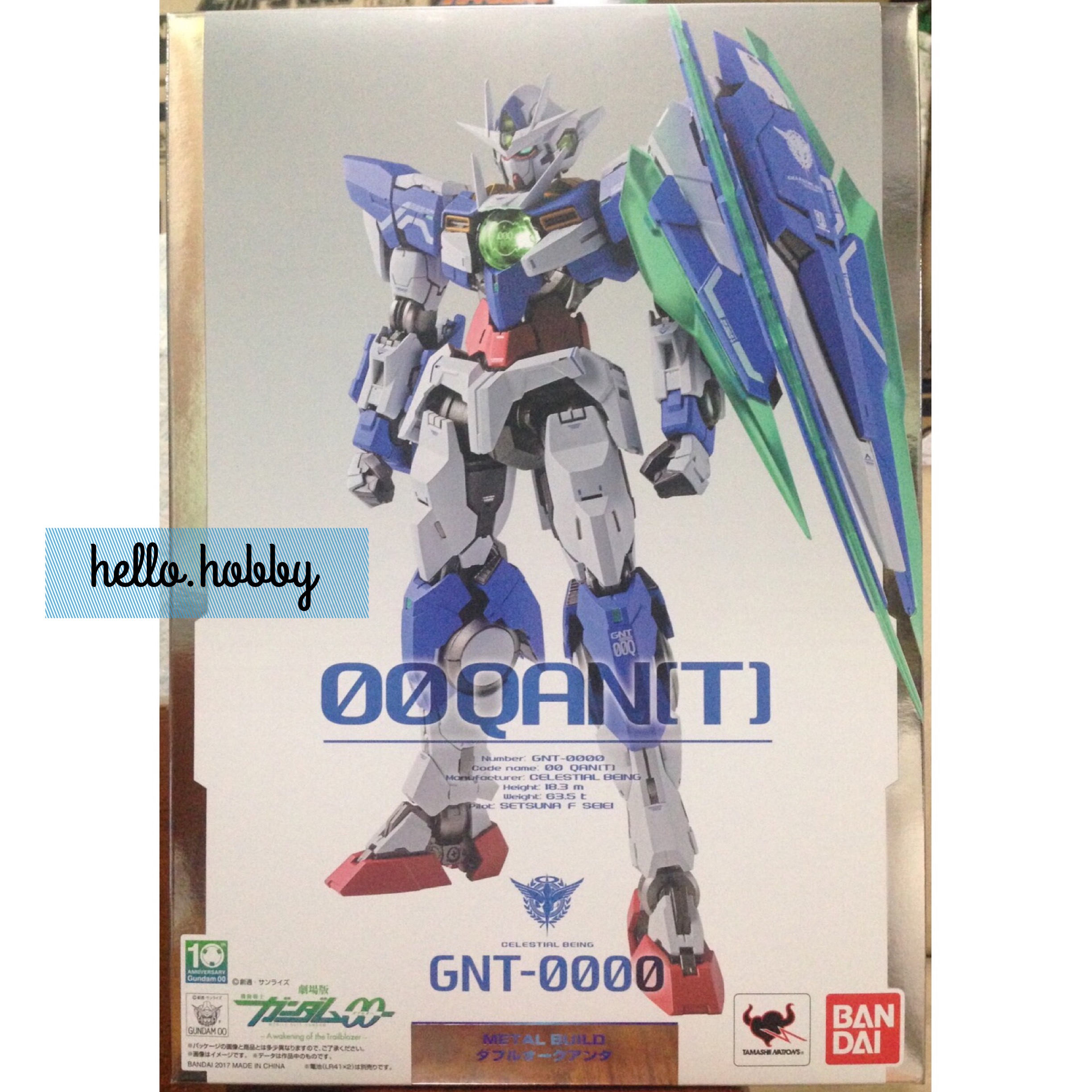 Metal Build OO QAN[T] by Bandai