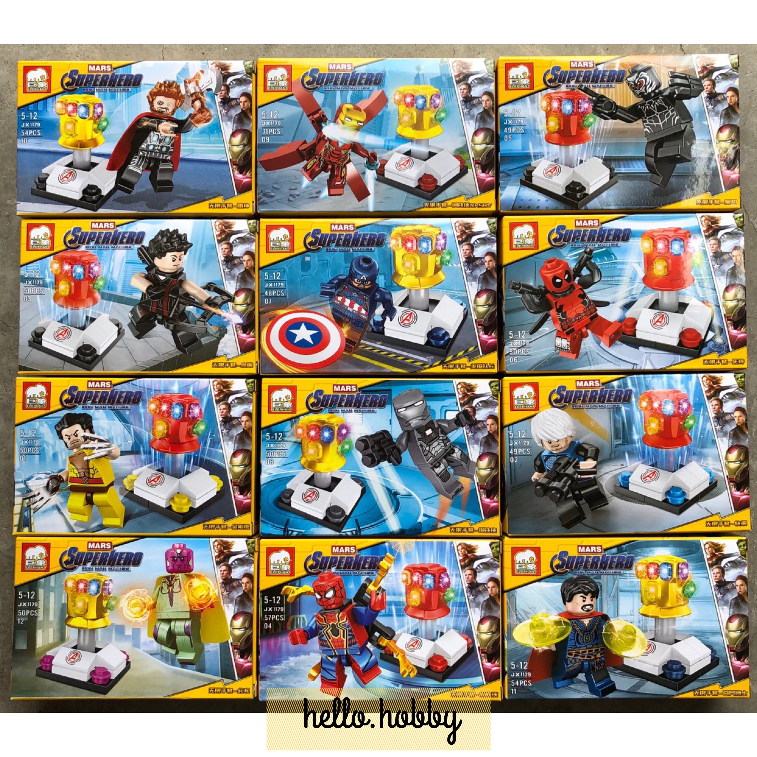 Elephant jx 1179 Avengers