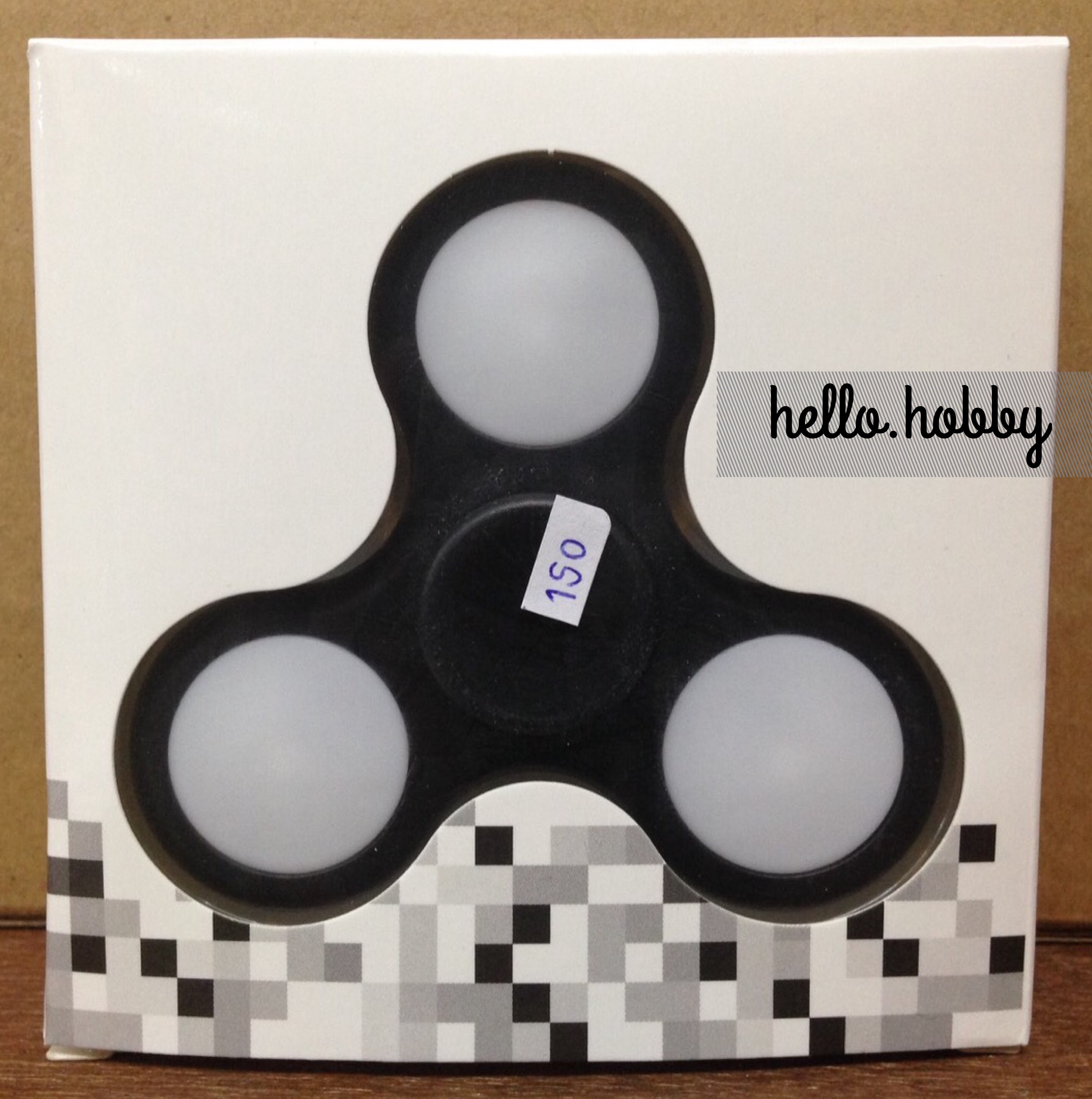 Fidget Spinner - Disco (black)