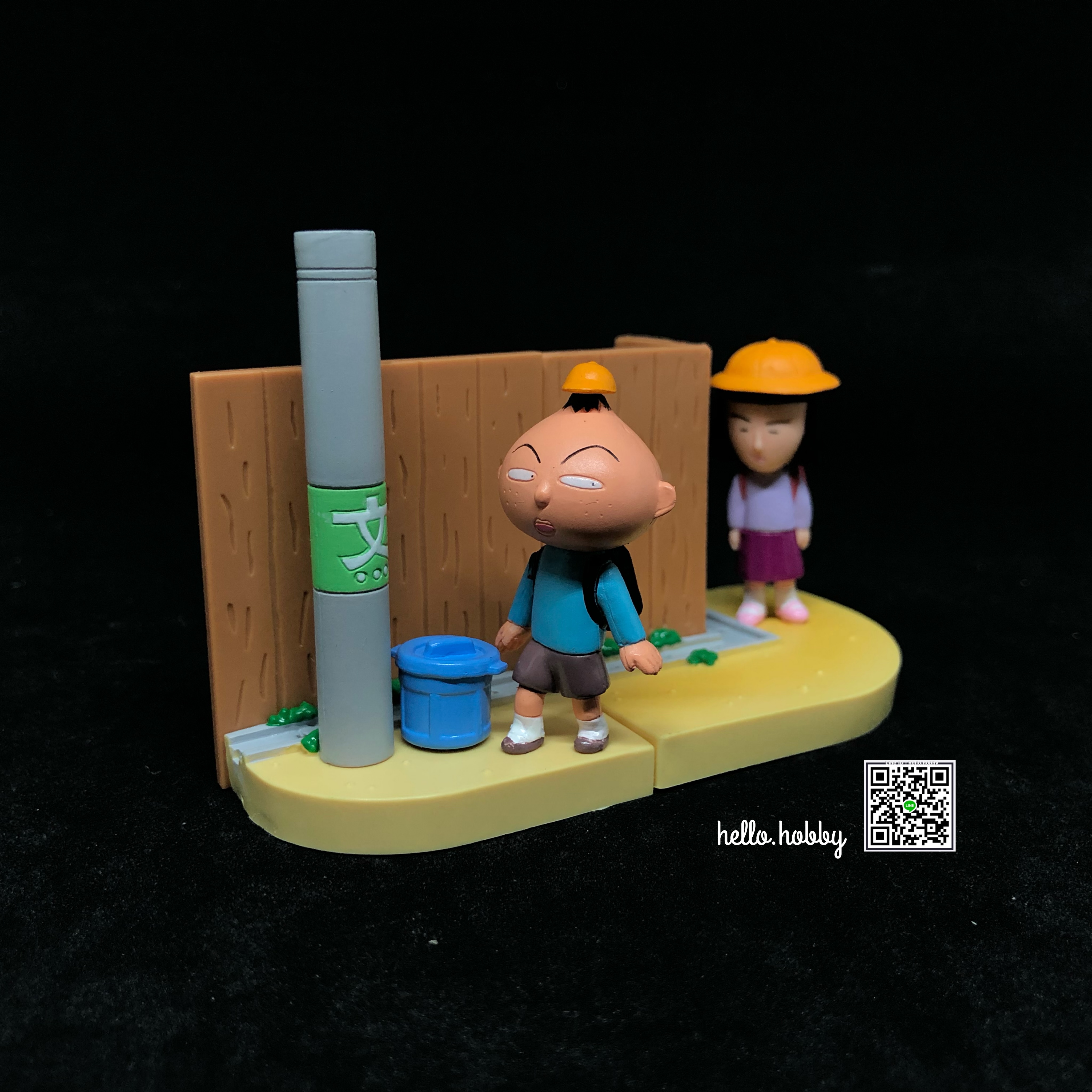 Gashapon - กาชาปองงานฉาก มารูโกะ Diorama Chibi Maruko-chan by Bandai (Set of 6)