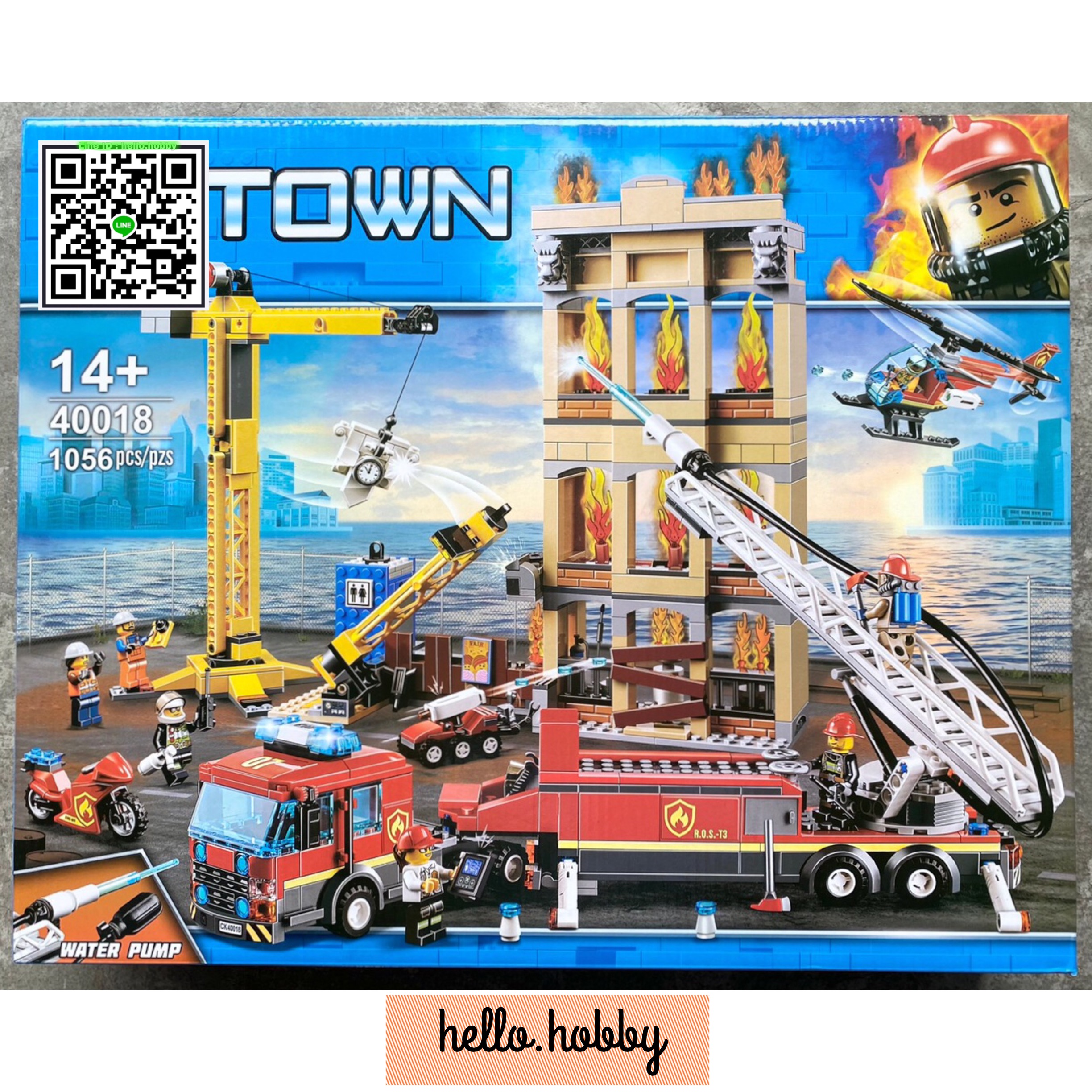 40018 Downtown Fire Brigade 1056pcs
