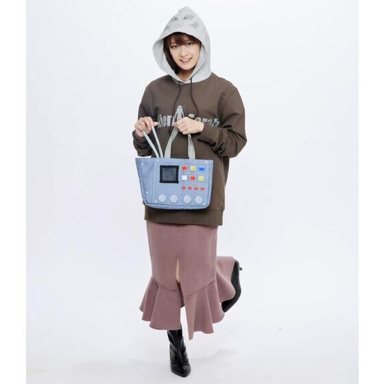 PRE-ORDER : Ultraman Series Alien Zarab Portable Electronic Brain Type Tote Bag