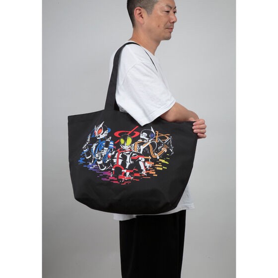 PRE-ORDER : Kamen Rider 555 (Faiz) Big Tote Bag [Collective Pattern]