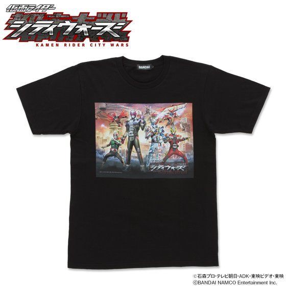PRE-ORDER : "Kamen Rider City Wars" Collaboration Design T-shirt