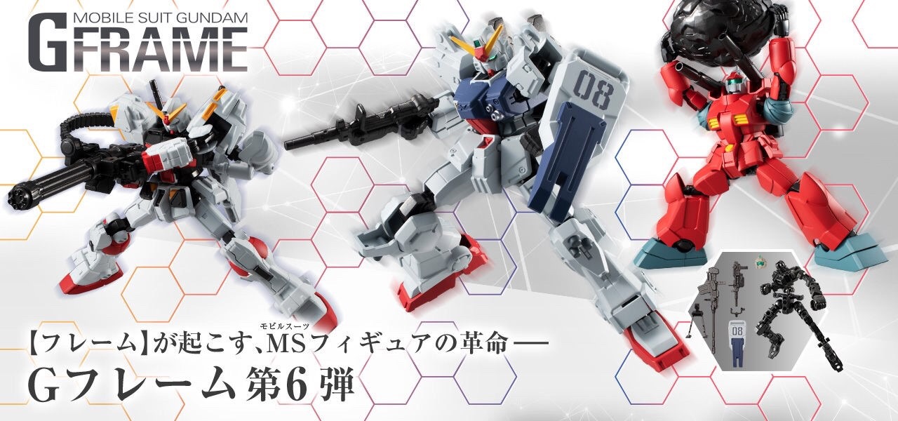 PRE-ORDER : Mobile Suit Gundam G Frame 06 (10pcs)